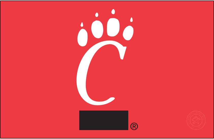 Cincinnati Bearcats 1990-2005 Primary Dark Logo v2 iron on transfers for T-shirts